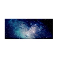 Nebula Blue Hand Towel by snowwhitegirl