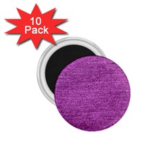 Purple Denim 1 75  Magnets (10 Pack)  by snowwhitegirl