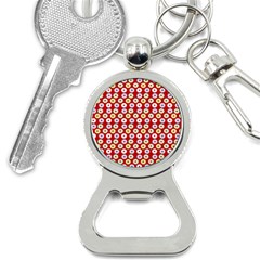 Eye Dots Red Pastel Bottle Opener Key Chains by snowwhitegirl