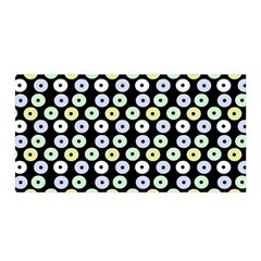 Eye Dots Black Pastel Satin Wrap by snowwhitegirl