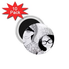 Twins 1 75  Magnets (10 Pack)  by snowwhitegirl