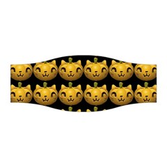 Cat Pumpkin Stretchable Headband by snowwhitegirl