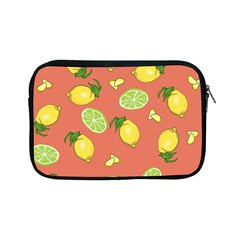 Lemons And Limes Peach Apple Ipad Mini Zipper Cases by snowwhitegirl