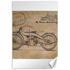 Motorcycle 1515873 1280 Canvas 24  X 36  by vintage2030