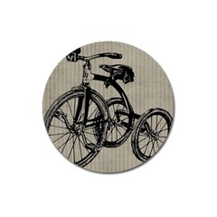 Tricycle 1515859 1280 Magnet 3  (round) by vintage2030