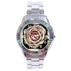 Vintage Rose Stainless Steel Analogue Watch by vintage2030