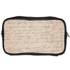 Letter Toiletries Bag (two Sides) by vintage2030