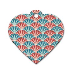 Seamless Patter 2284483 1280 Dog Tag Heart (one Side) by vintage2030