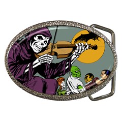 Playing Skeleton Belt Buckles by vintage2030