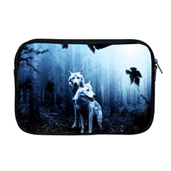 Wolfs Apple Macbook Pro 17  Zipper Case by Valentinaart