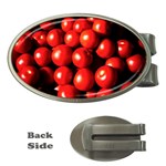 Pile Of Red Tomatoes Money Clips (Oval)  Front