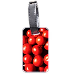 Pile Of Red Tomatoes Luggage Tags (two Sides) by FunnyCow