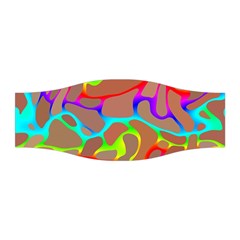 Colorful Wavy Shapes                                            Stretchable Headband by LalyLauraFLM