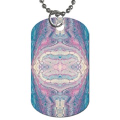 Drop Off Warp Dog Tag (one Side) by lwdstudio