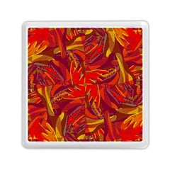 Colorful Abstract Ethnic Style Pattern Memory Card Reader (square) by dflcprints