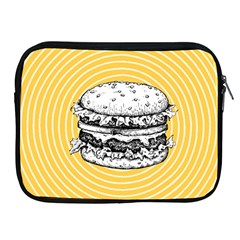 Pop Art Hamburger  Apple Ipad 2/3/4 Zipper Cases by Valentinaart