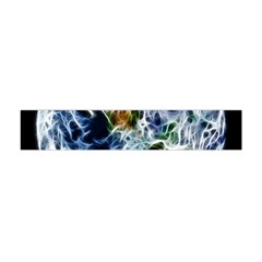 Spherical Science Fractal Planet Flano Scarf (mini) by Nexatart