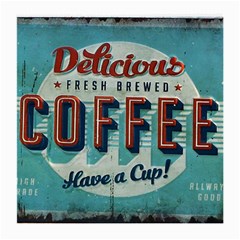 Delicious Coffee Medium Glasses Cloth (2-side) by snowwhitegirl