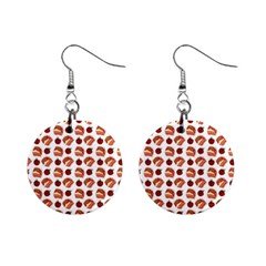 Pasta Pattern Mini Button Earrings by snowwhitegirl