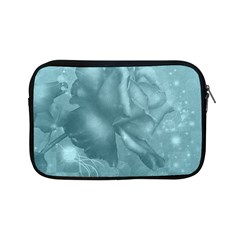 Wonderful Blue Soft Roses Apple Ipad Mini Zipper Cases by FantasyWorld7