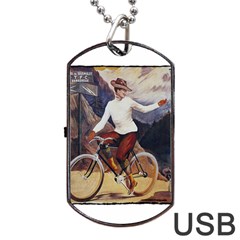 Bicycle 1763235 1280 Dog Tag Usb Flash (two Sides) by vintage2030