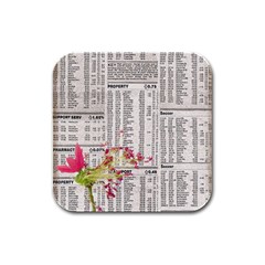 Background 1770129 1920 Rubber Square Coaster (4 Pack)  by vintage2030