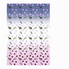 Ombre Deer Pattern Small Garden Flag (two Sides) by snowwhitegirl