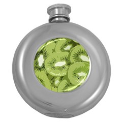 Kiwis Round Hip Flask (5 Oz) by snowwhitegirl