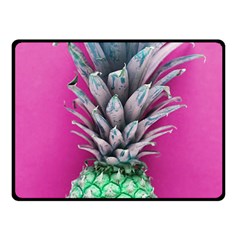 Green Pineapple Fleece Blanket (small) by snowwhitegirl