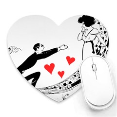 Manloveswoman Heart Mousepads by vintage2030