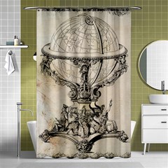 Globe 1618193 1280 Shower Curtain 48  X 72  (small)  by vintage2030