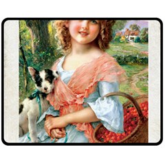 Vintage 1501591 1920 Fleece Blanket (medium)  by vintage2030