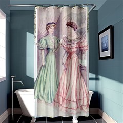 Vintage 1331476 1920 Shower Curtain 36  X 72  (stall)  by vintage2030