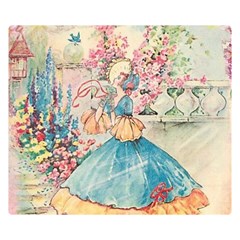 Vintage 1203862 1280 Double Sided Flano Blanket (small)  by vintage2030