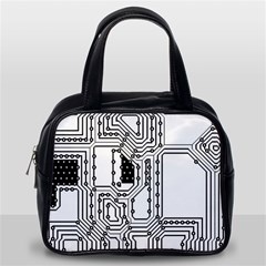 Seamless Pattern Texture Background Classic Handbag (one Side) by Sapixe