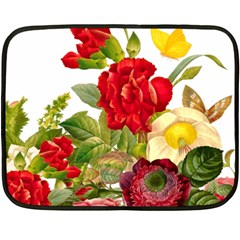 Flower Bouquet 1131891 1920 Fleece Blanket (mini) by vintage2030