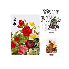 Flower Bouquet 1131891 1920 Playing Cards 54 (mini) by vintage2030