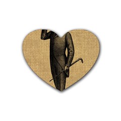 Vintage 1060202 1920 Rubber Coaster (heart)  by vintage2030