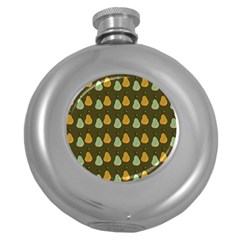 Pears Brown Round Hip Flask (5 Oz) by snowwhitegirl