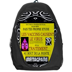 Ronald Story Vaccine Mrtacpans Backpack Bag by MRTACPANS