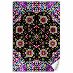 Decorative Ornate Candy With Soft Candle Light For Peace Canvas 24  X 36  by pepitasart