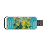 Bloom In Vintage Ornate Style Portable USB Flash (Two Sides) Front