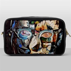 Robot Cyborg Cyberpunk Automation Toiletries Bag (one Side) by Simbadda