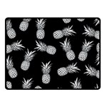 Pineapple pattern Fleece Blanket (Small) 50 x40  Blanket Front