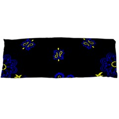 Blue Yellow Bandana Body Pillow Case (dakimakura) by dressshop