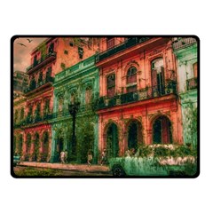 Havana Cuba Architecture Capital Fleece Blanket (small) by Nexatart