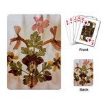 Holy Land Flowers 12 Playing Cards Single Design Back