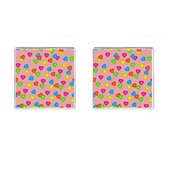 Seamless Tile Background Abstract Cufflinks (square) by Sapixe