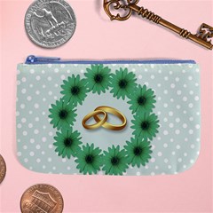 Rings Heart Love Wedding Before Large Coin Purse by Sapixe