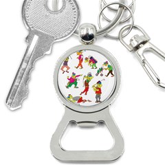 Golfers Athletes The Form Of Bottle Opener Key Chains by Sapixe